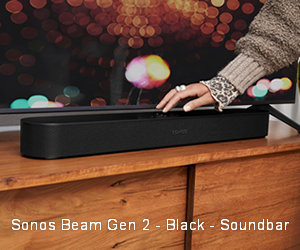 Sonos Beam Gen 2 - Black - Soundbar with Dolby Atmos