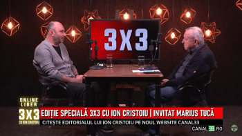 EDIȚIE SPECIALĂ | Ion Cristoiu, față în față cu Marius Tucă