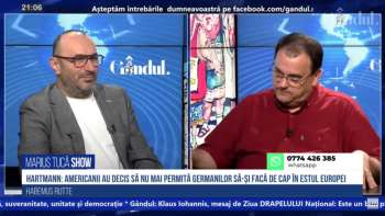 Marius Tucă Show | Invitat: H. D. Hartmann, profiler. "Donald Trump va câștiga alegerile din SUA"